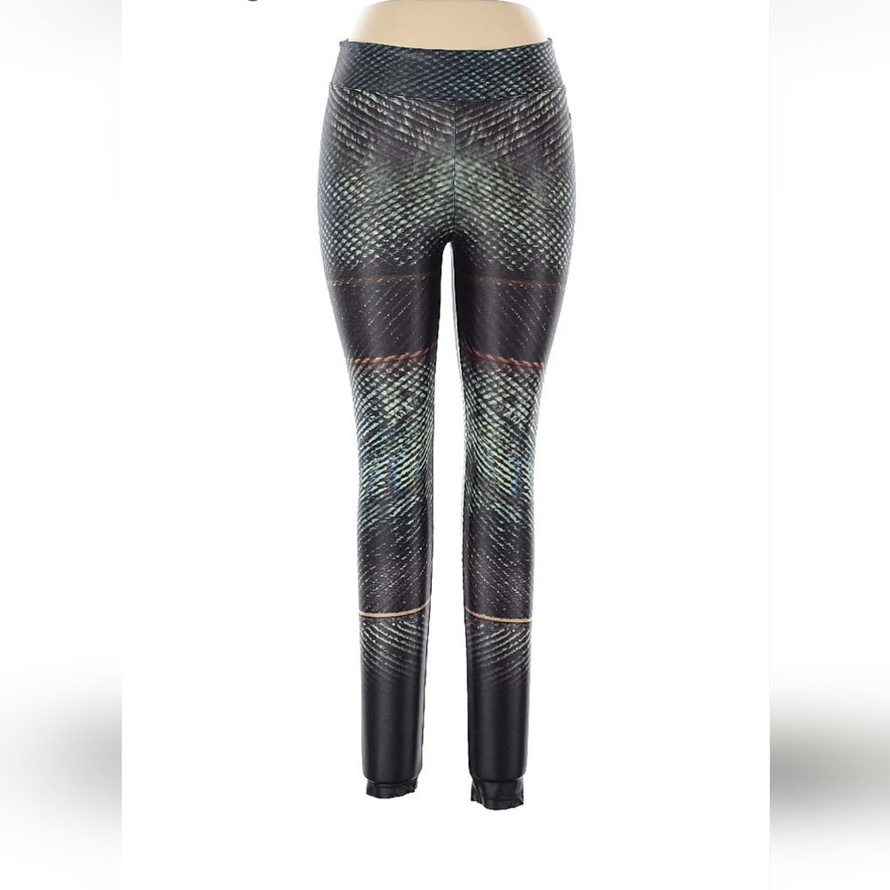 Track & Field Brazilian Brasilian Leggings Tights Sz Large Made In Brasil Brazil